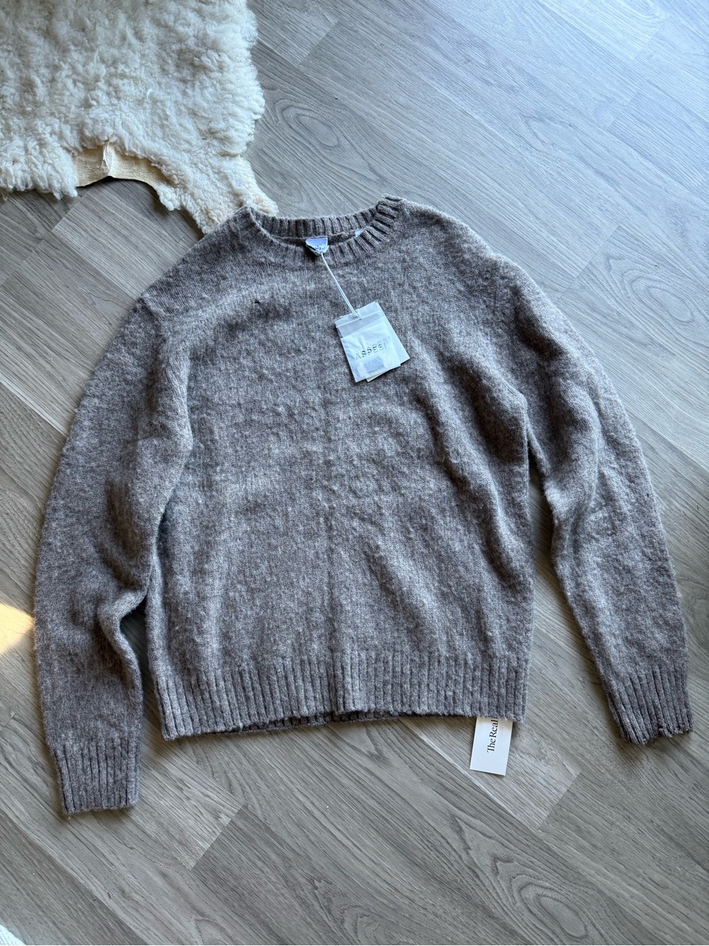 Aspesi Wool Crewneck Sweater